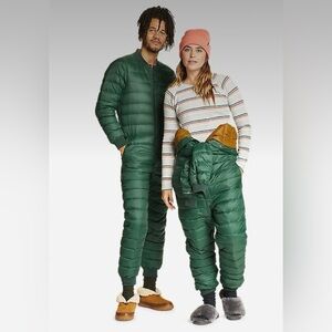Eddie Bauer | Green Down Camping Suit - Men’s XL